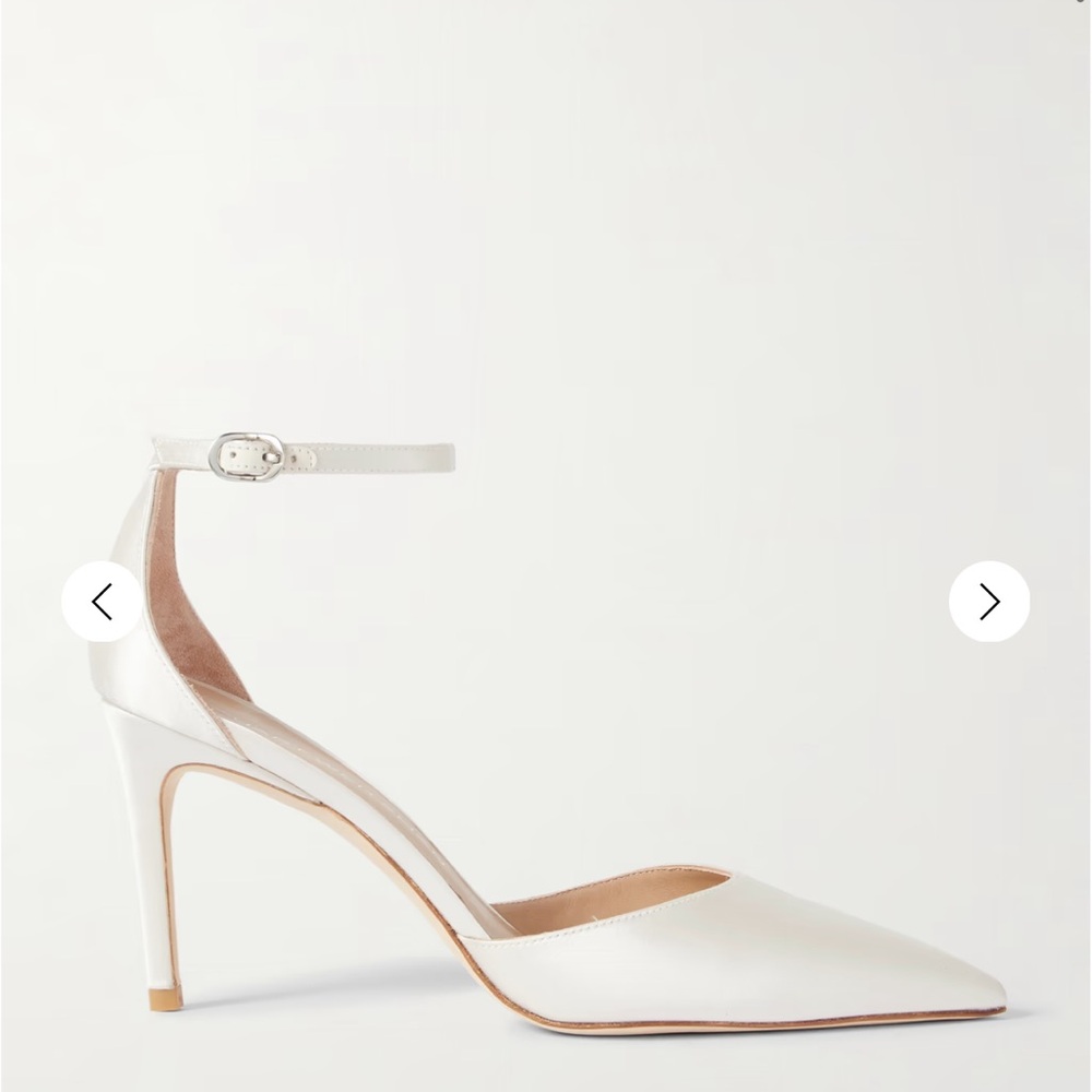 Stuart Weitzman Satin Pumps
